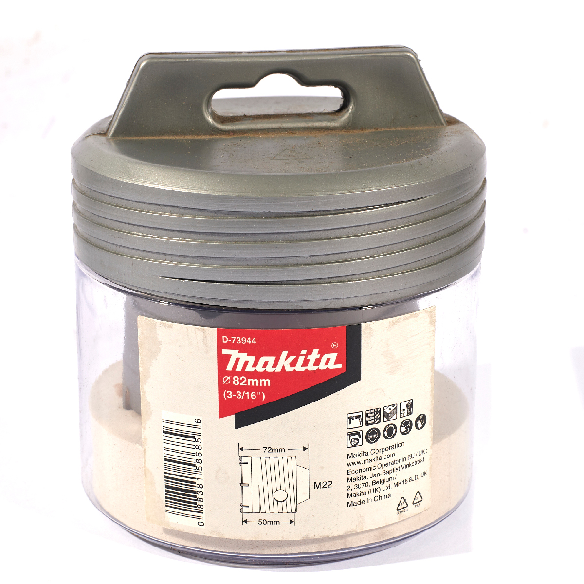 กระบอก โฮลซอเจาะปูน เล็บคาร์ไบด์ 82 มม. MAKITA รุ่น D-73944 รูปที่ 3