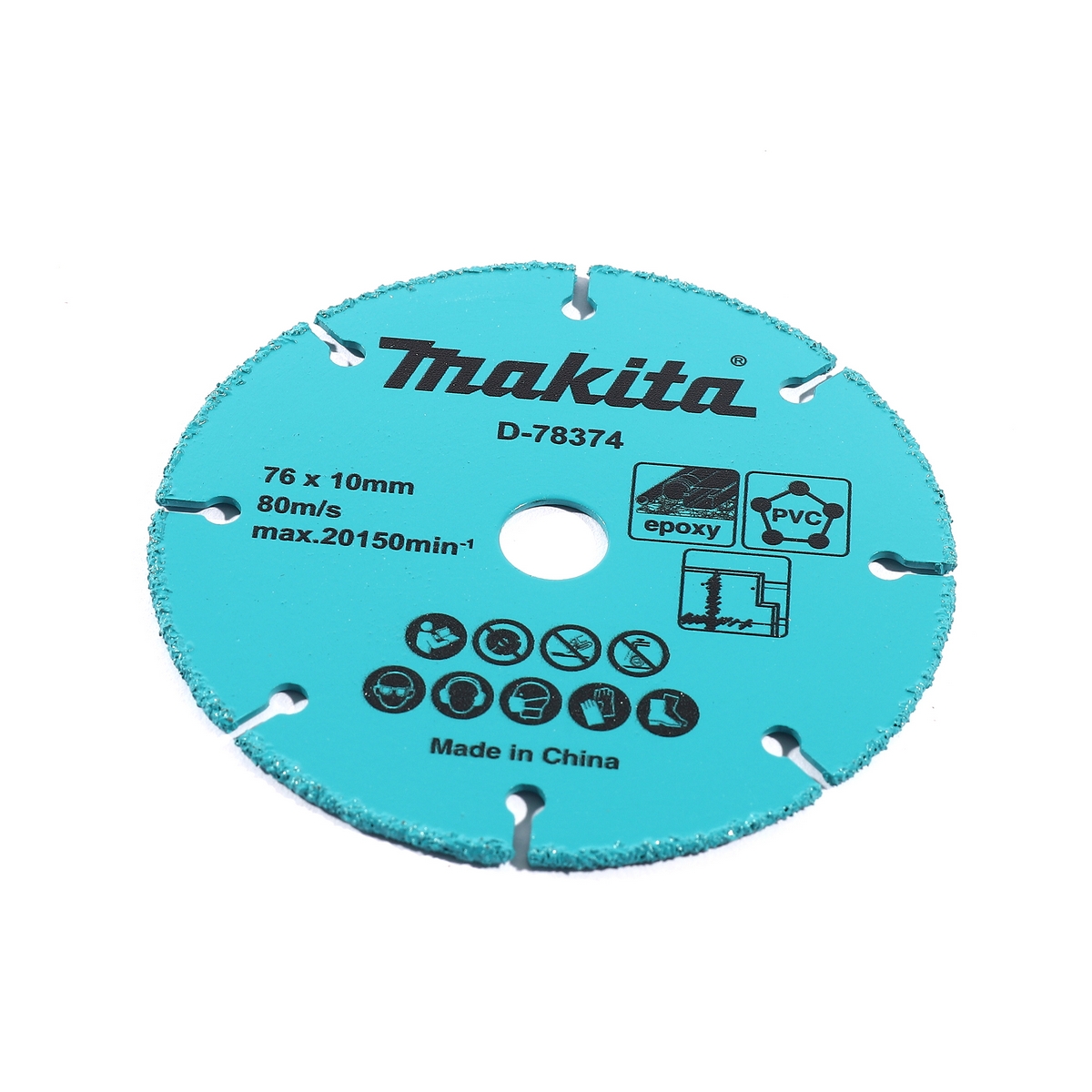 ใบเพชร 3" ตัดพลาสติก 76X10MM D-74837 MAKITA รุ่น D-78374 รูปที่ 2