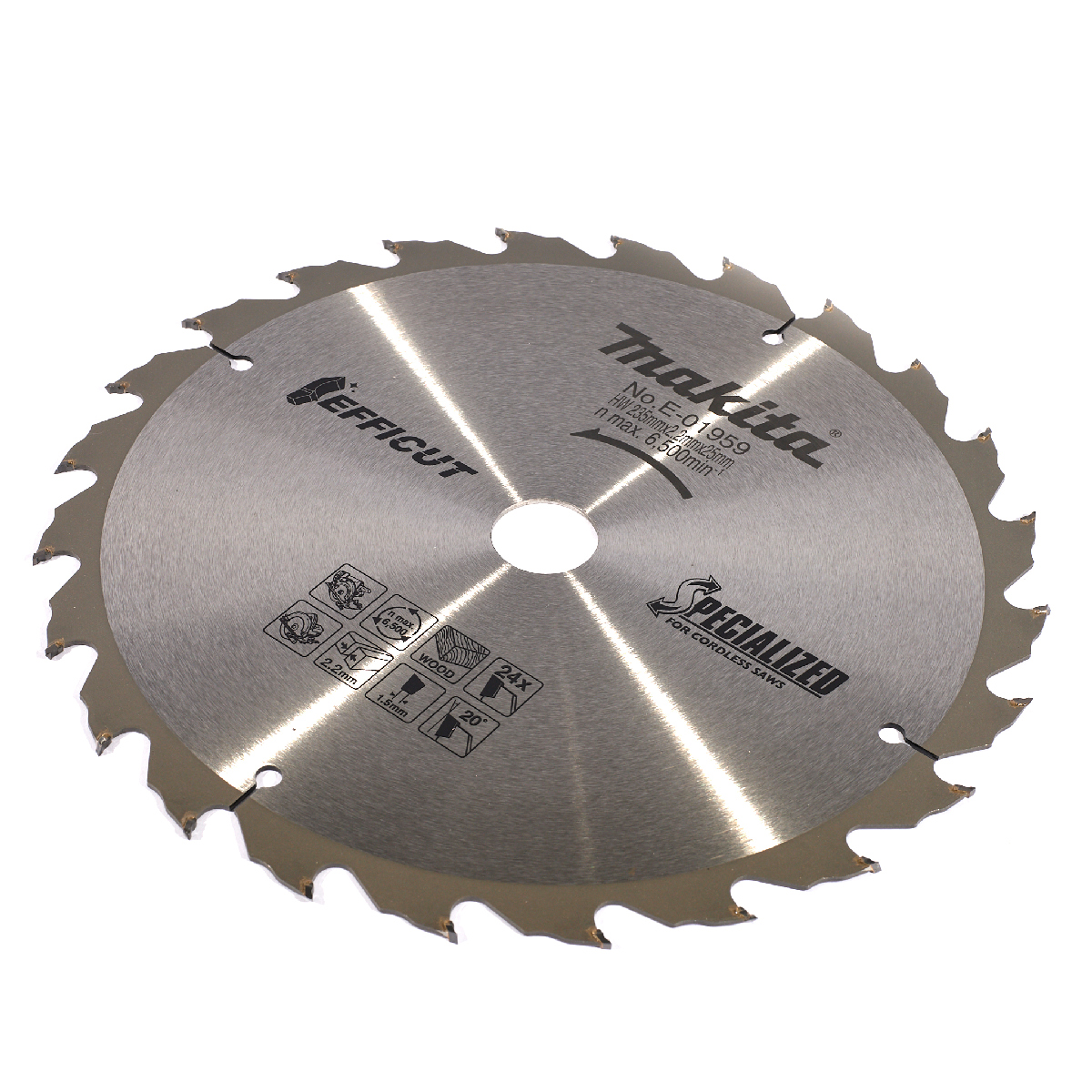 MAKITA TCT SAW BLADE EFFICUT 235MMX24T photo 2