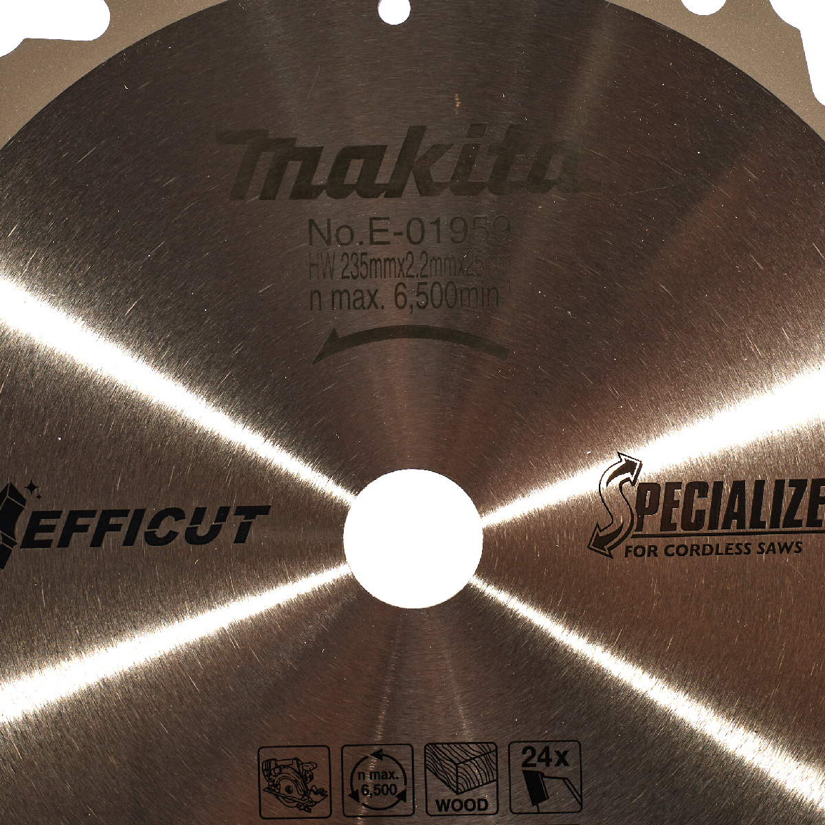 MAKITA TCT SAW BLADE EFFICUT 235MMX24T photo 4