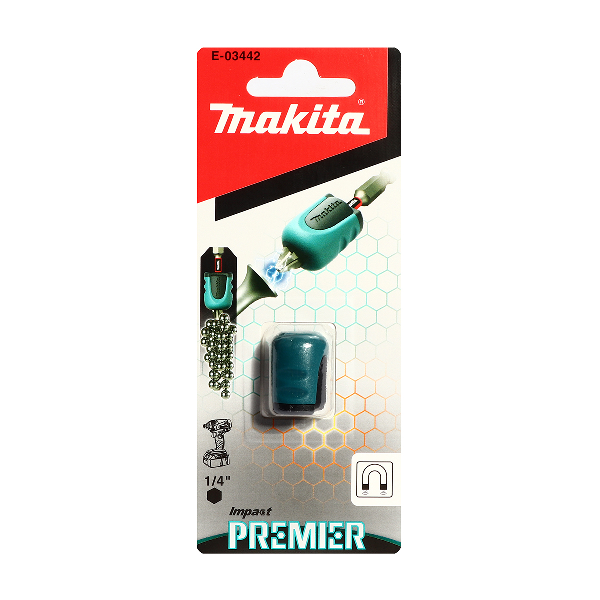 ปลอกแม่เหล็ก ไม่รวมดอกไขควง E-03442 MAKITA รุ่น MPE-03442 ราคา ฿156.56