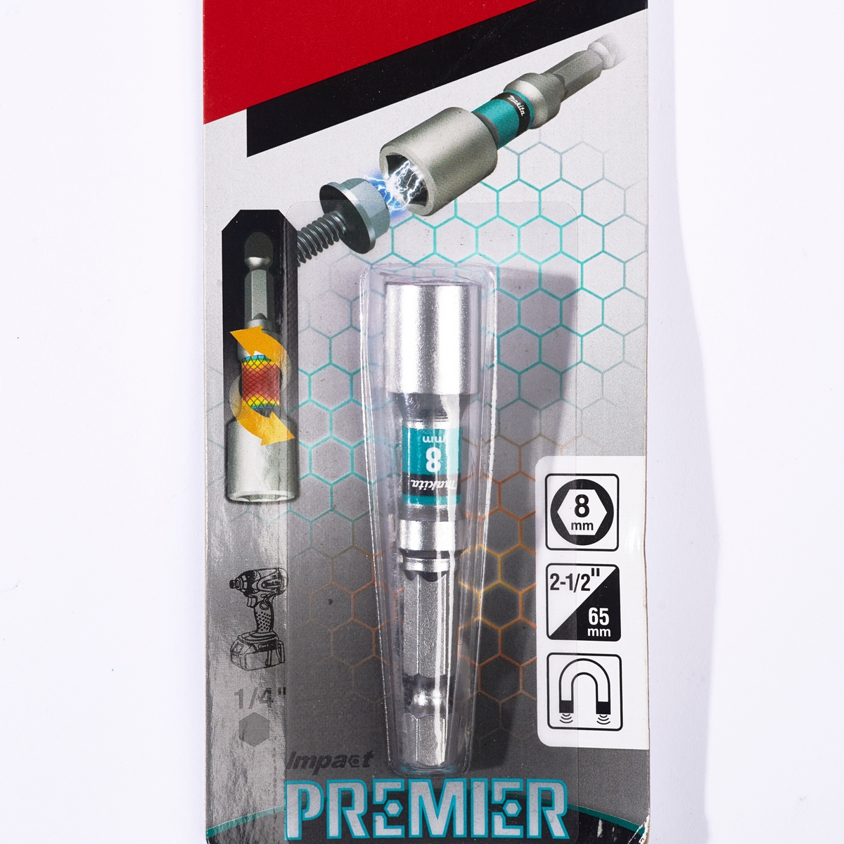 ดอกไขควงหัวลูกบล็อก 8X65MM PREMIER MAKITA รุ่น E-03464 รูปที่ 2