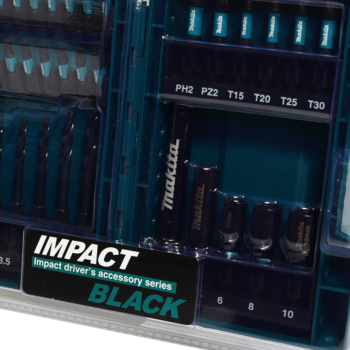 ชุดดอกไขควง 33 PCS + BOX (BLACK) E-06622 MAKITA รุ่น MPE-06622 รูปที่ 2