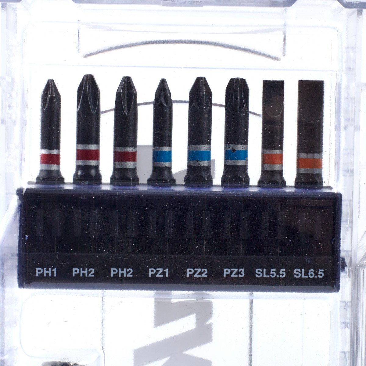 ชุดดอกเจาะ SDS +ดอกไขควง(18 PCS)กล่องใส MAKITA รุ่น E-07082 รูปที่ 3