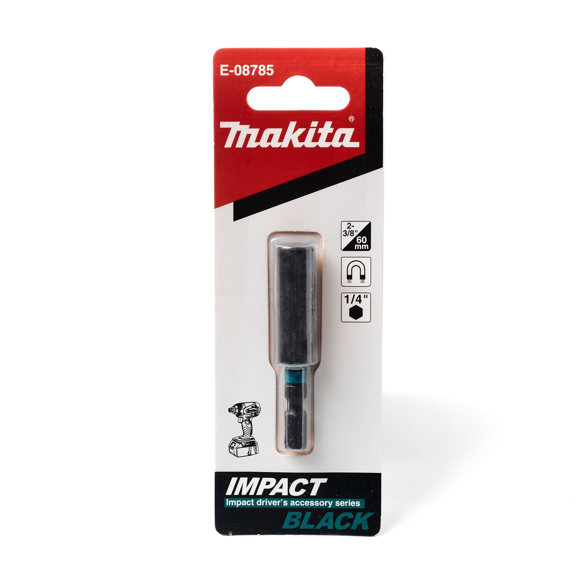 แกนจับดอกไขควง แม่เหล็ก BLACK MAKITA รุ่น E-08785 ราคา ฿90.64