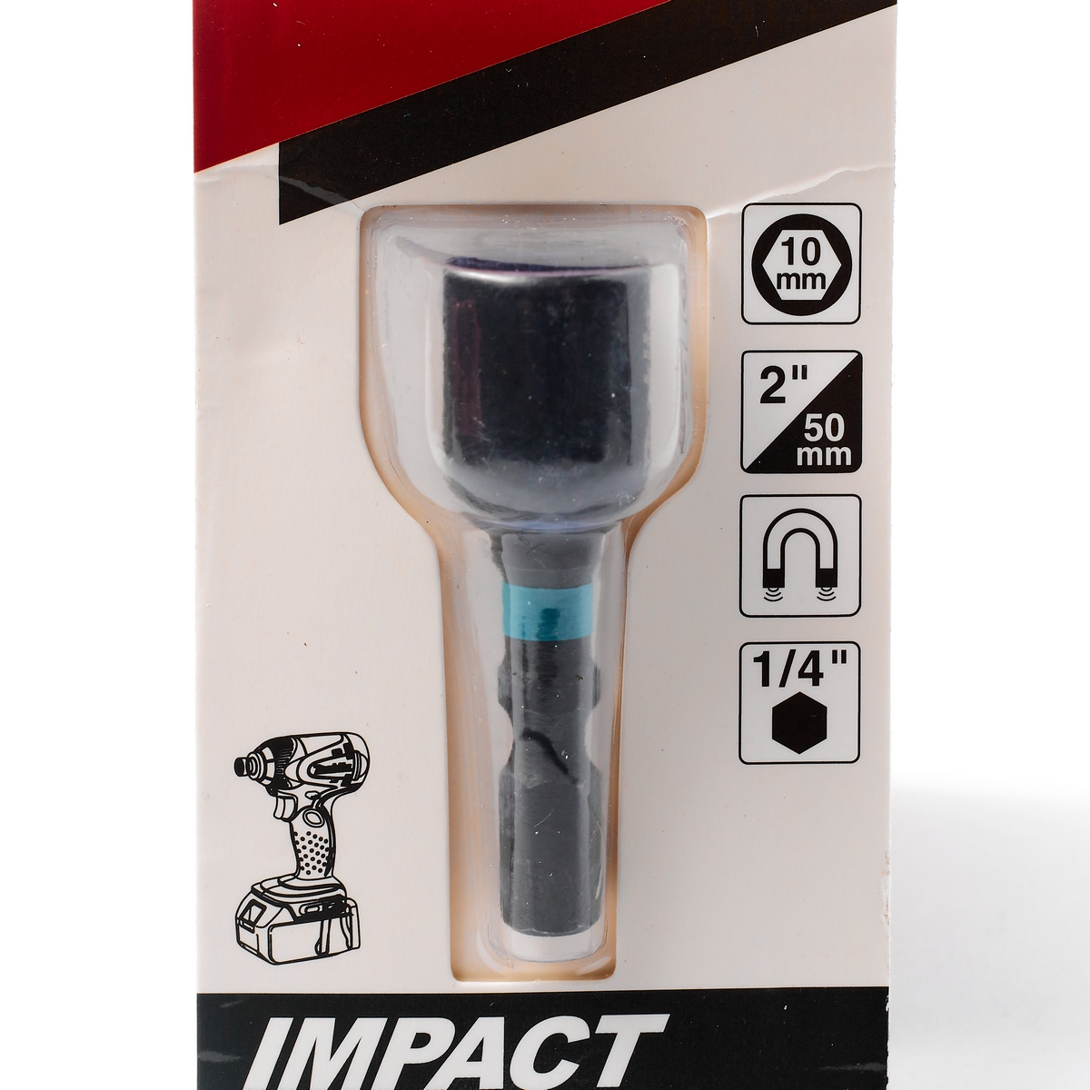 ดอกไขควงหัวลูกบล็อก 10X50MM BLAC MAKITA รุ่น E-08822 รูปที่ 2