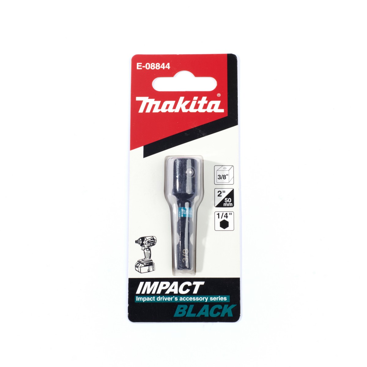 แกนต่อลูกบล็อก HEX-SQ 3/8" BLACK MAKITA รุ่น E-08844 ราคา ฿65.92