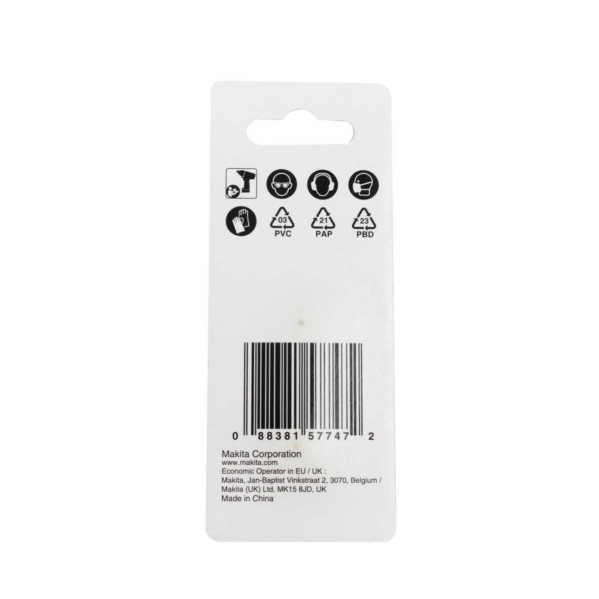 แกนต่อลูกบล็อก HEX-SQ 3/8" BLACK MAKITA รุ่น E-08844 รูปที่ 3