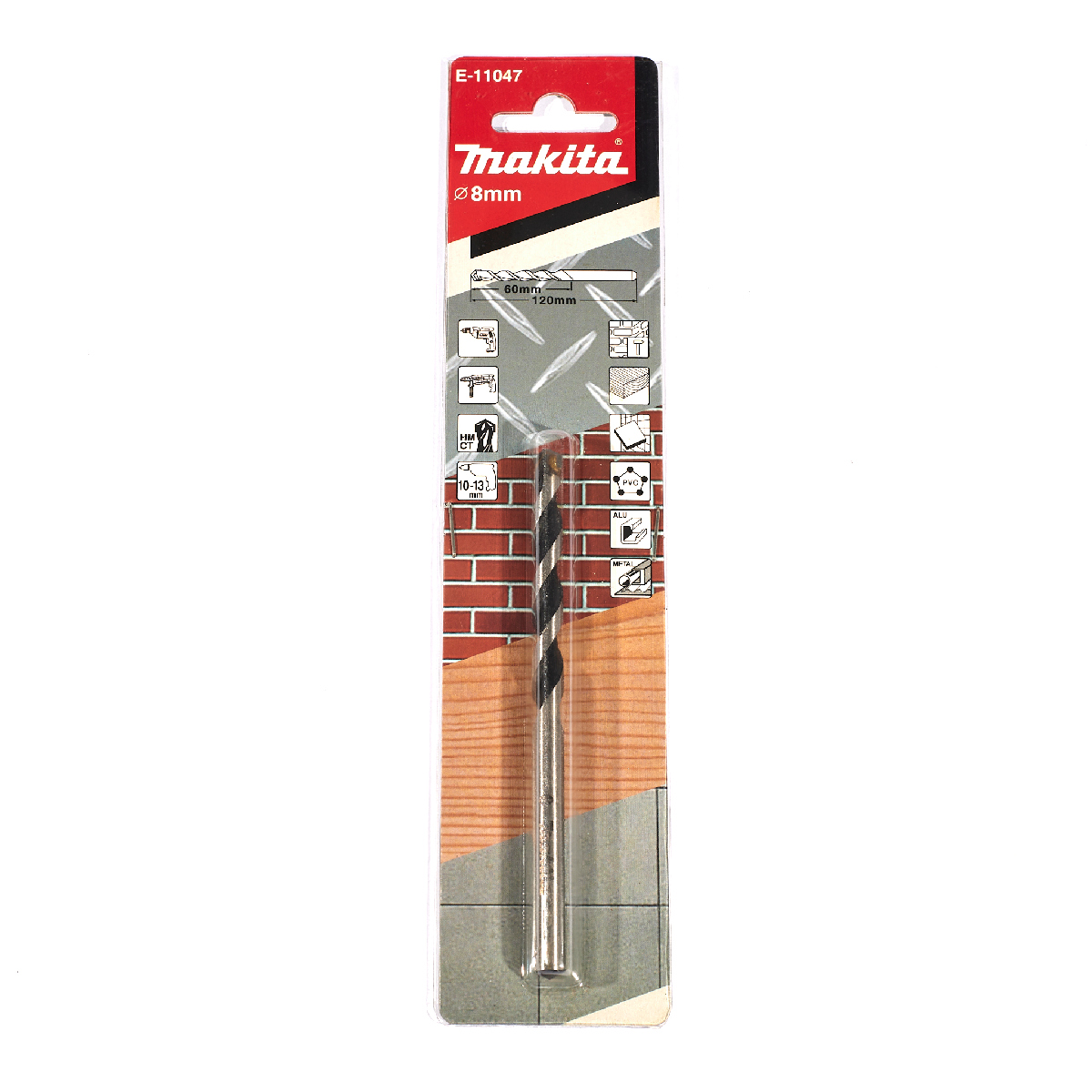 ดอกเจาะอเนกประสงค์ MULTI 8X120 MAKITA รุ่น E-11047 รูปที่ 4