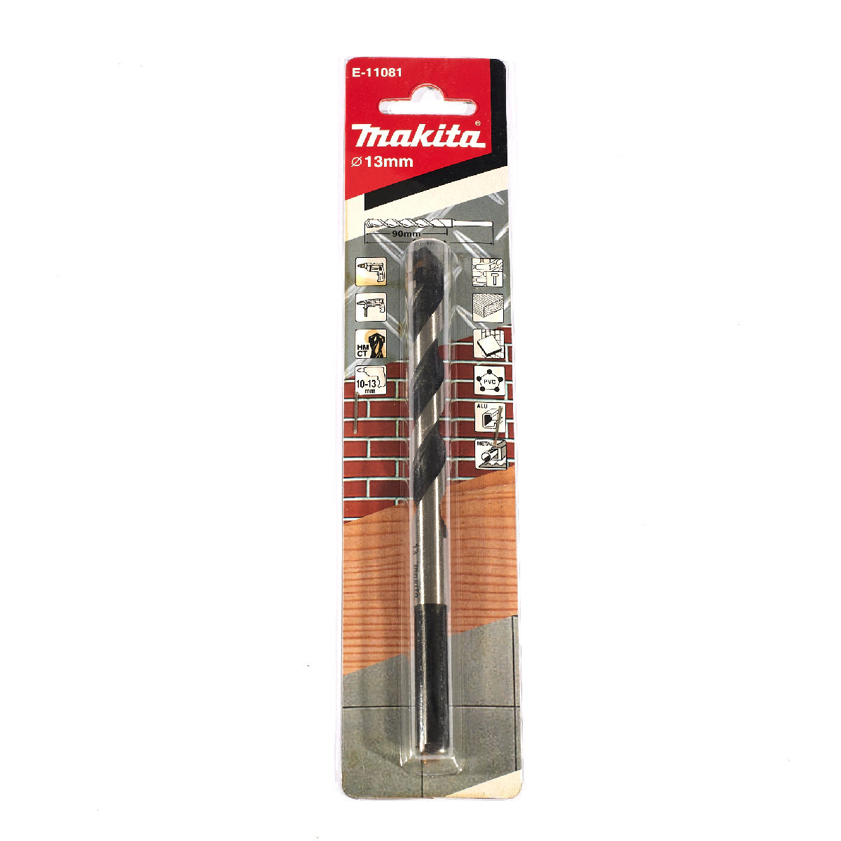 ดอกเจาะอเนกประสงค์ MULTI 13X150 MAKITA รุ่น E-11081 รูปที่ 4