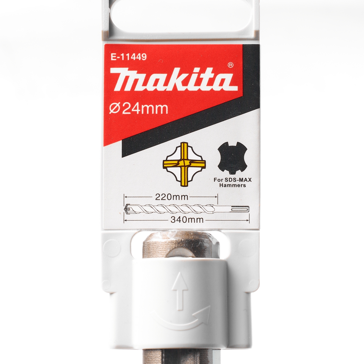 ดอก SDSMAX-4CUT 24X340 MAKITA รุ่น E-11449 รูปที่ 4
