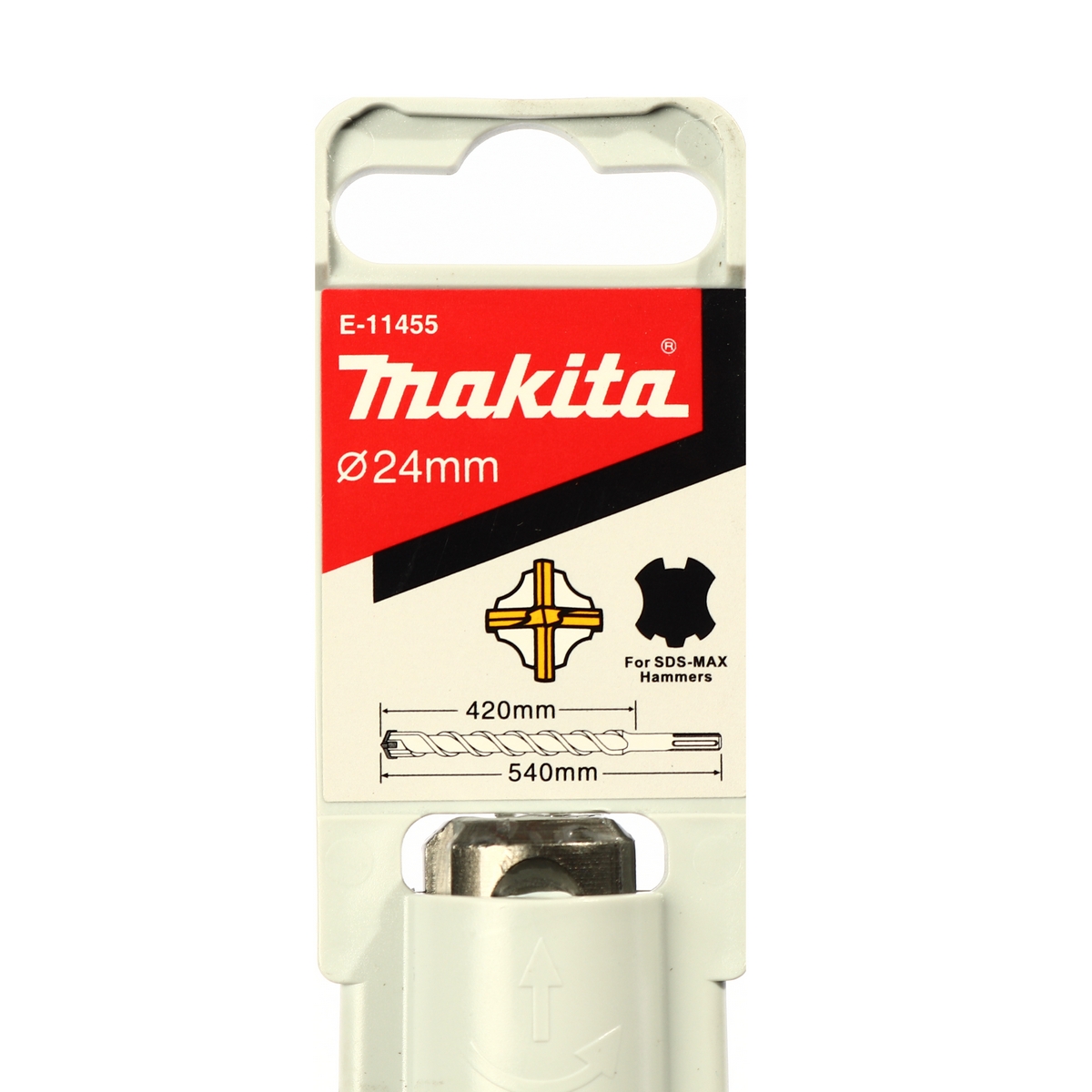 ดอก SDSMAX-4CUT 24X540 MAKITA รุ่น E-11455 รูปที่ 4