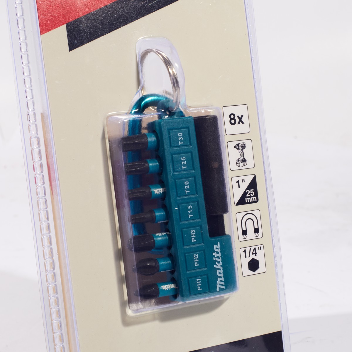 ชุดดอกไขควง คละ IMPACT BLACK(8 ชิ้น/แผง) MAKITA รุ่น E-14227 รูปที่ 2