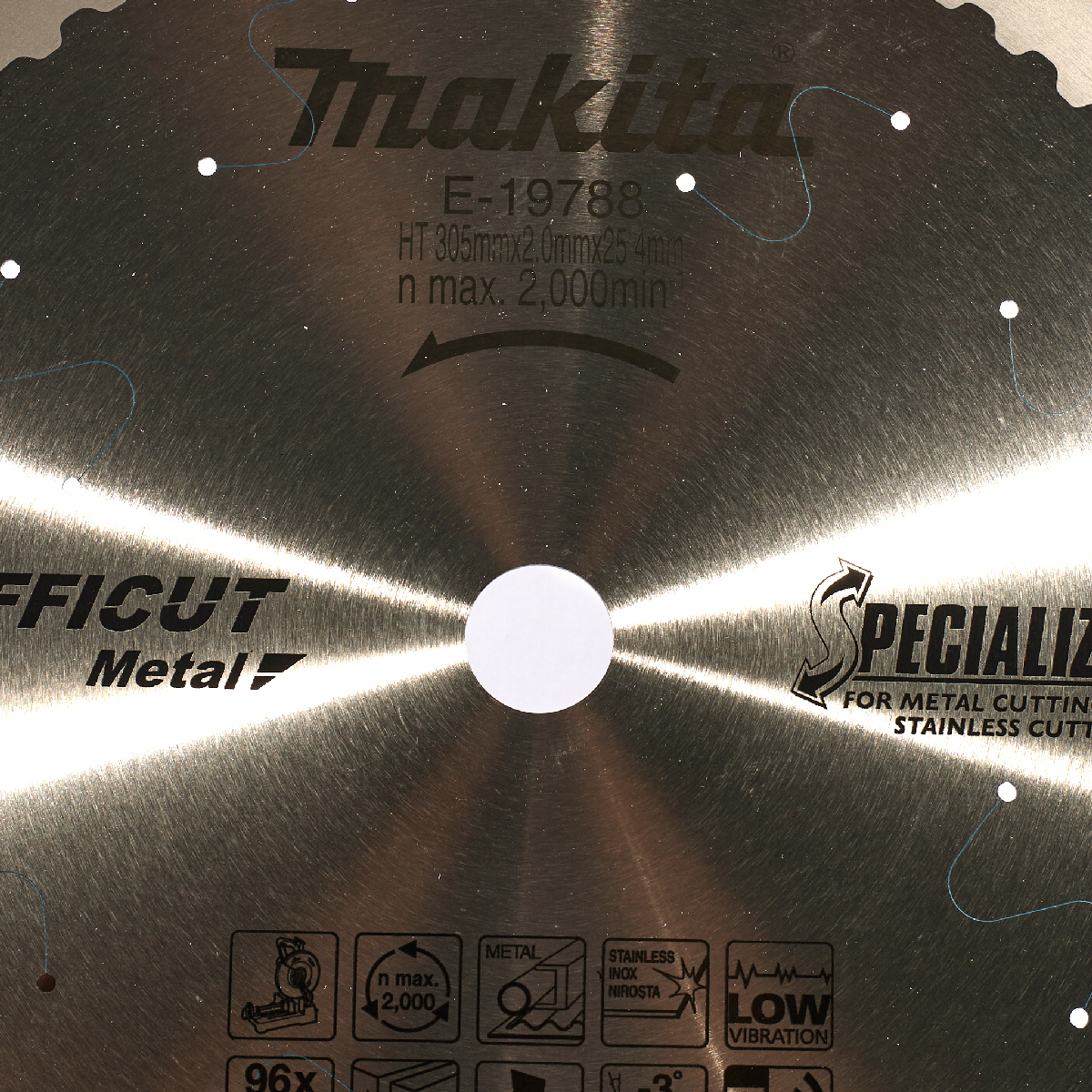 MAKITA TCT SAW BLADE EFFICUT METAL 305X25.4X96T photo 4