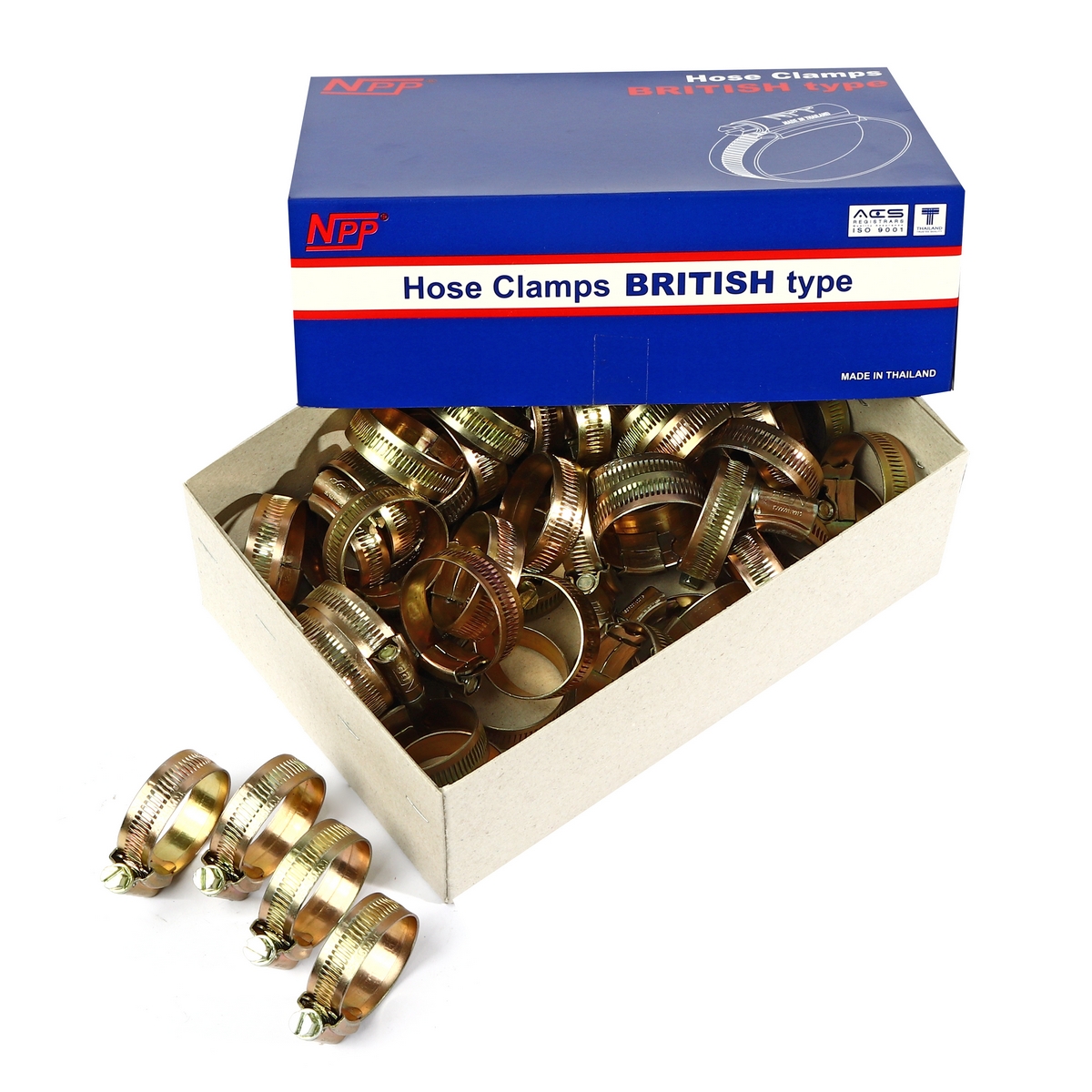 เหล็กรัดท่อ ขนาด 25-35 มิลลิเมตร NPP ราคา ฿7.86