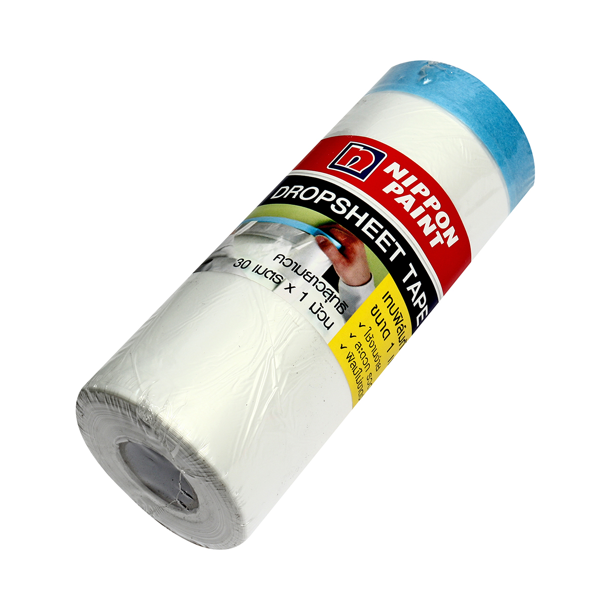 เทปฟิล์มกันเปื้อน ขนาด 1.1 ม. X 30 ม. NIPPON PAINT รูปที่ 4
