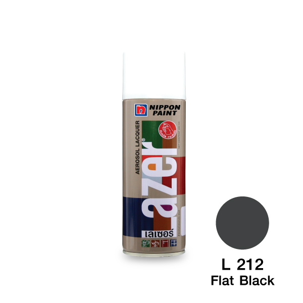 เลเซอร์ สีดำด้าน NIPPON PAINT รุ่น L212 รูปที่ 3
