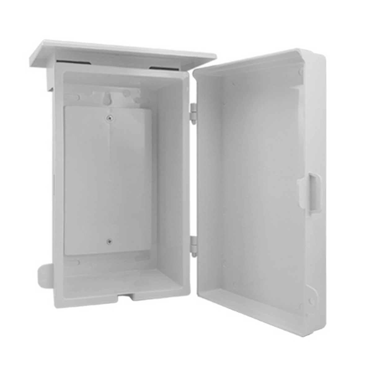 ตู้กันฝนสีขาว 8X12.5X6" NANO รุ่น NANO-101W ราคา ฿141.6
