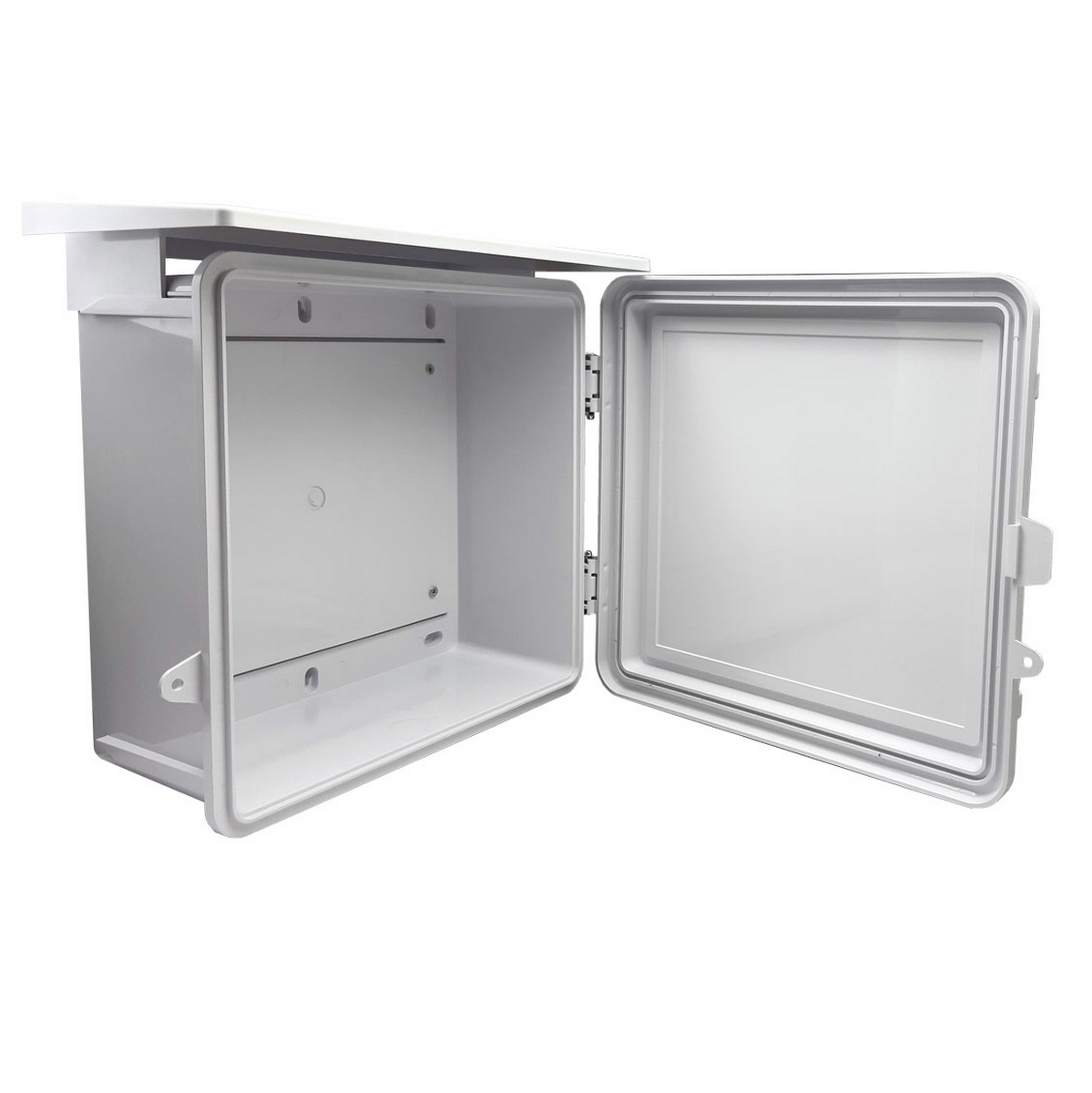 ตู้กันฝนสีขาว 11.5X13X6" NANO รุ่น NANO-102W ราคา ฿270