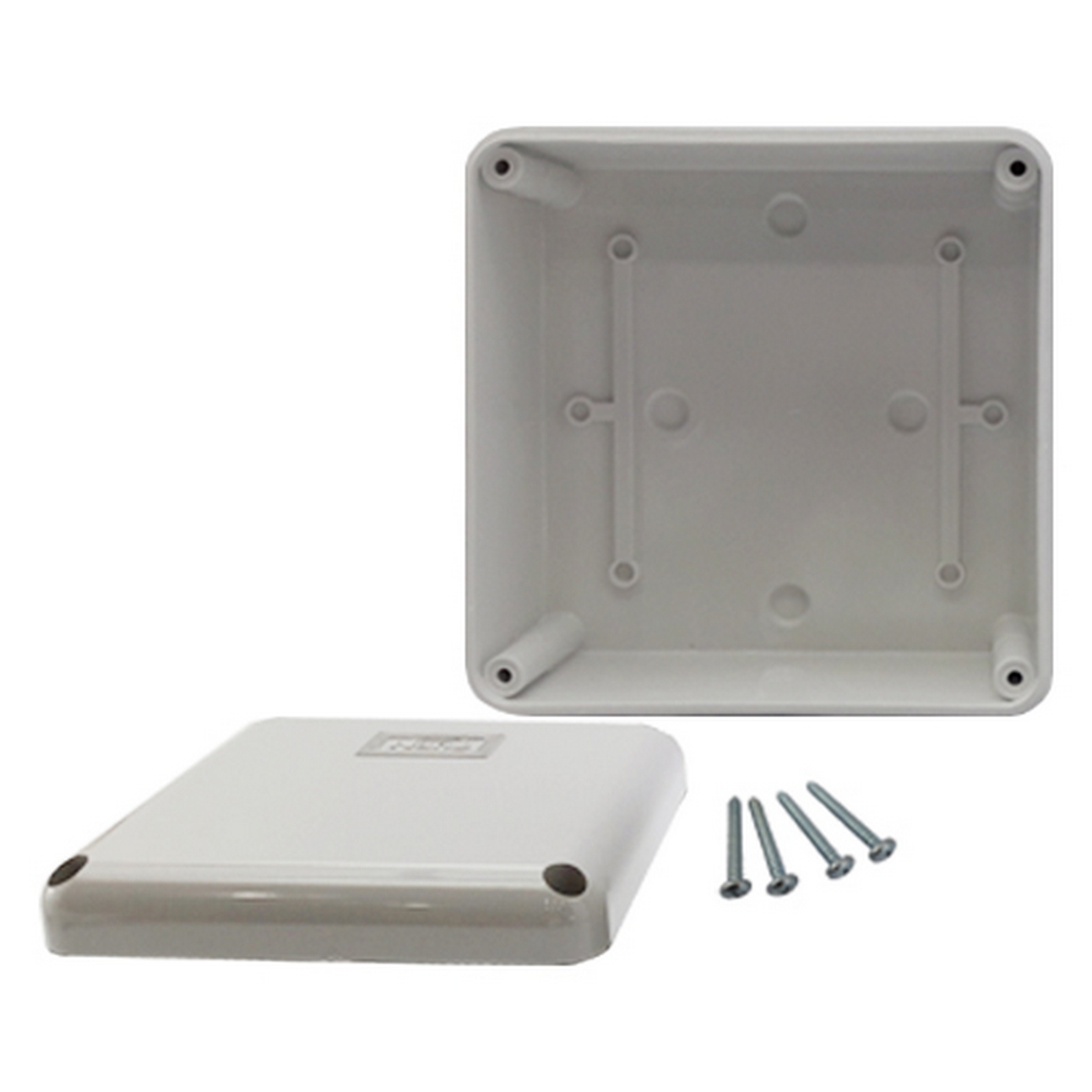 กล่องกันน้ำสีขาว 4X4X2.5" NANO รุ่น NANO-202W ราคา ฿38.4