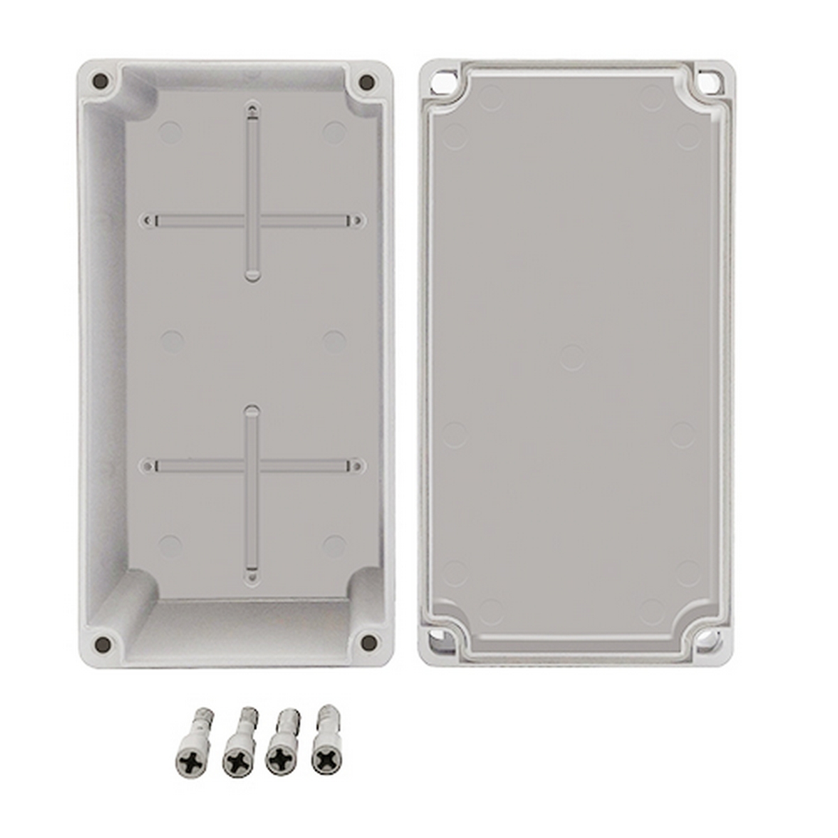 กล่องกันน้ำสีขาว 5X10X3.5" NANO รุ่น NANO-203W ราคา ฿94.8