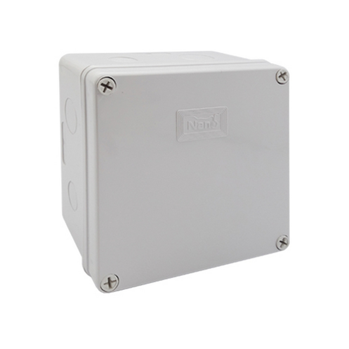 กล่องกันน้ำสีขาว 6X6X3.3" NANO รุ่น NANO-204W รูปที่ 3