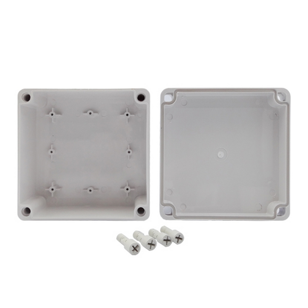 กล่องกันน้ำสีขาว 6X6X3.3" NANO รุ่น NANO-204W ราคา ฿75.6