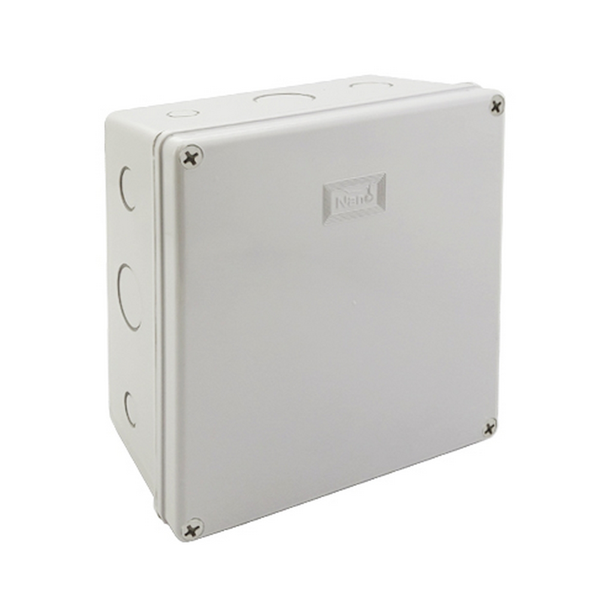 กล่องกันน้ำสีขาว 8X8X4" NANO รุ่น NANO-206W รูปที่ 3