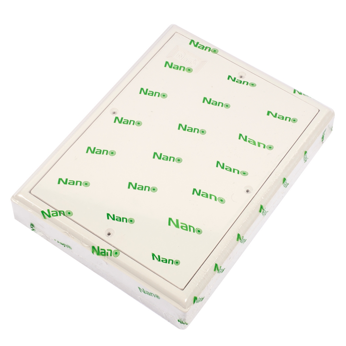 แผงไฟฟ้าสีขาว 6X8X1.3" NANO รุ่น NANO-302W ราคา ฿29.4