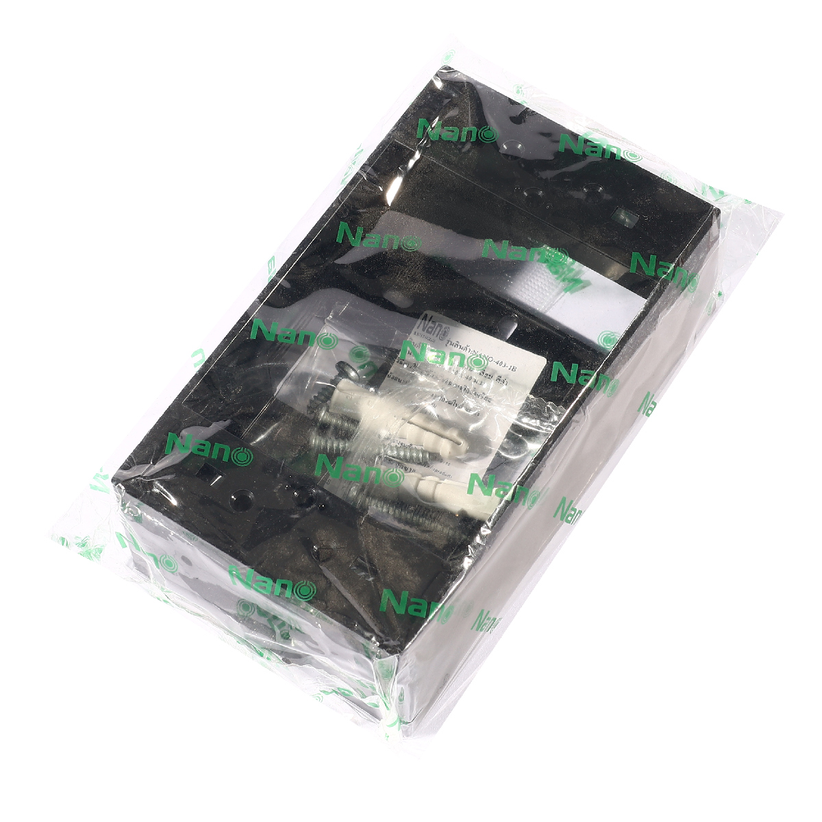 กล่องลอยเหลี่ยมดำ 2X4X1.5" NANO รุ่น NANO-403-1B รูปที่ 2
