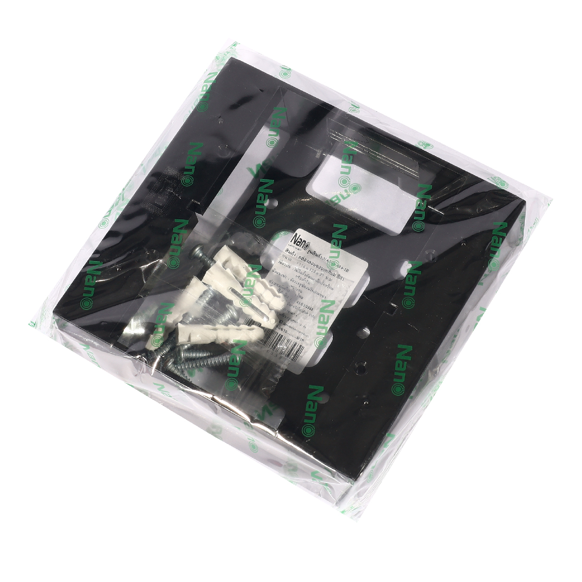 กล่องลอยเหลี่ยมดำ 4X4X1.5" NANO รุ่น NANO-404-1B รูปที่ 2
