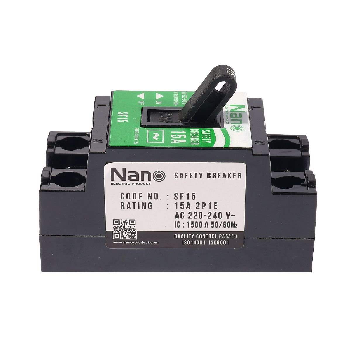 เซฟตี้เบรกเกอร์ 15A NANO รุ่น SF15 รูปที่ 3