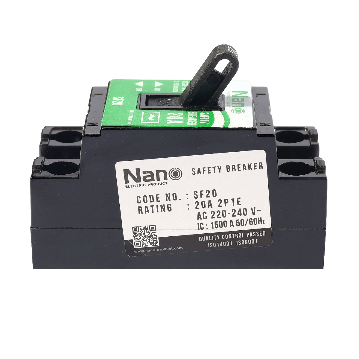 เซฟตี้เบรกเกอร์ 20A NANO รุ่น SF20 รูปที่ 2