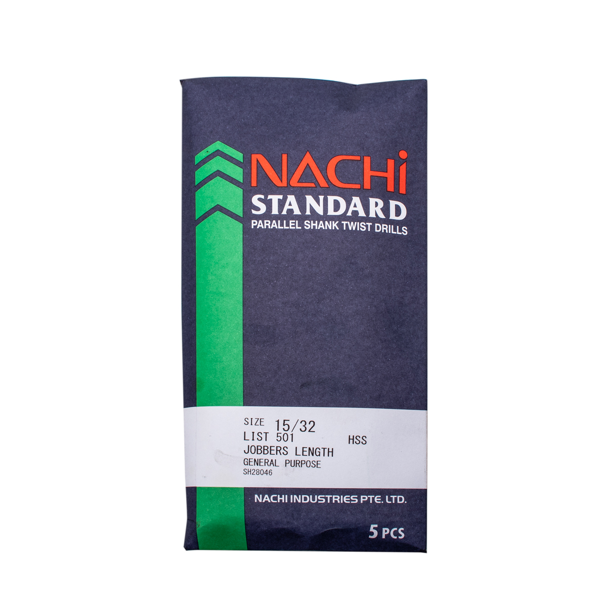 ดอกสว่านเจาะเหล็ก (สีดำ) L501_11/64" NACHI รุ่น NA0501_I0200 รูปที่ 4