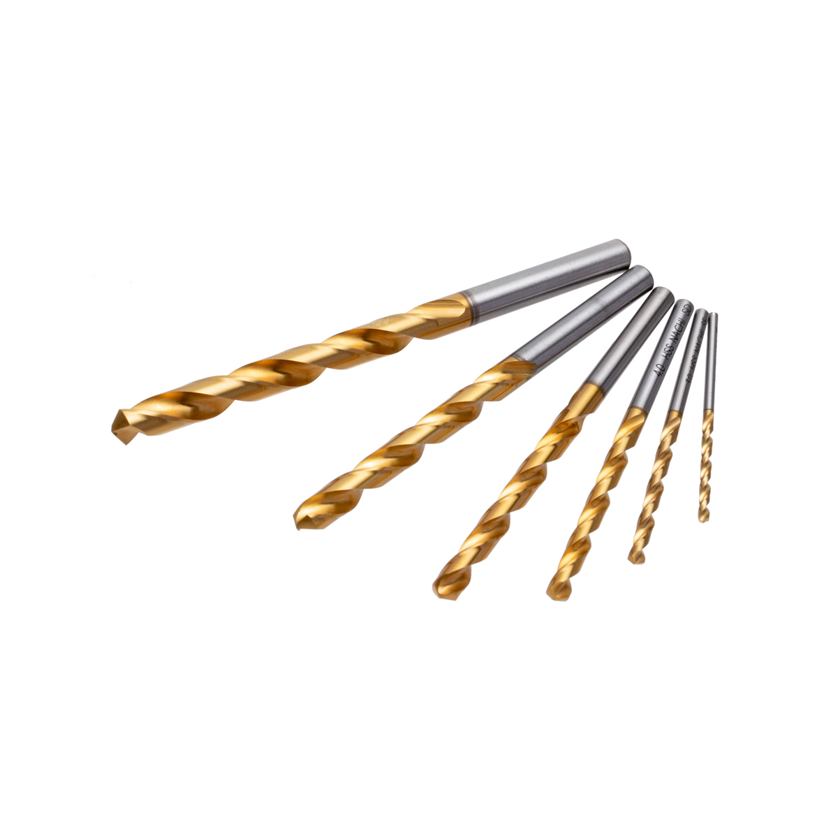 ดอกสว่านสีทอง TITANIUM ขนาด 5.5 มม. L520P NACHI รุ่น NA0520P0550 ราคา ฿400.2