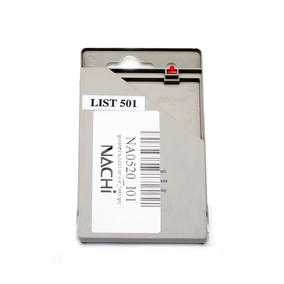 ชุดดอกสว่าน I-01(1/16"-1/4"_7 ดอก/ชุด) NACHI รุ่น NA0520_I01 รูปที่ 4