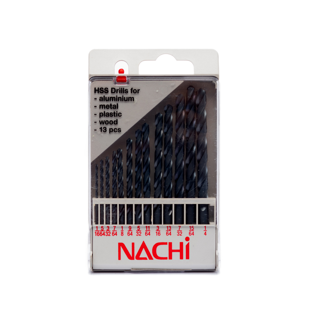ชุดดอกสว่าน I-02(1/16"-1/4"_13 ดอก/ชุด) NACHI รุ่น NA0520_I02 ราคา ฿917.4