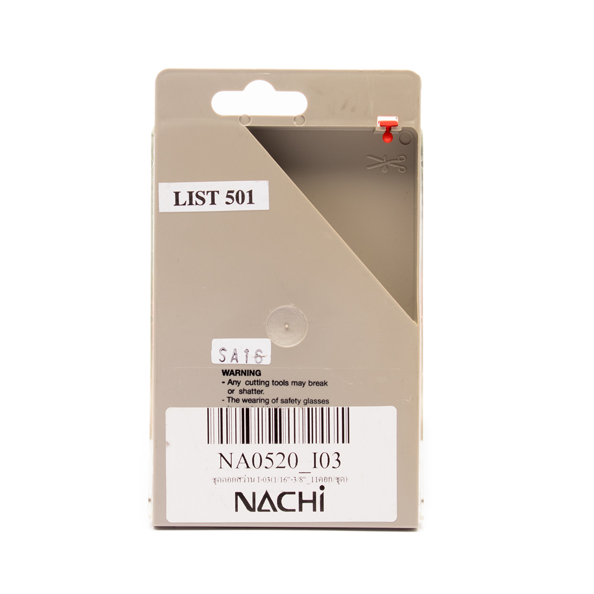 ชุดดอกสว่าน I-03(1/16"-3/8"_11 ดอก/ชุด) NACHI รุ่น NA0520_I03 รูปที่ 3
