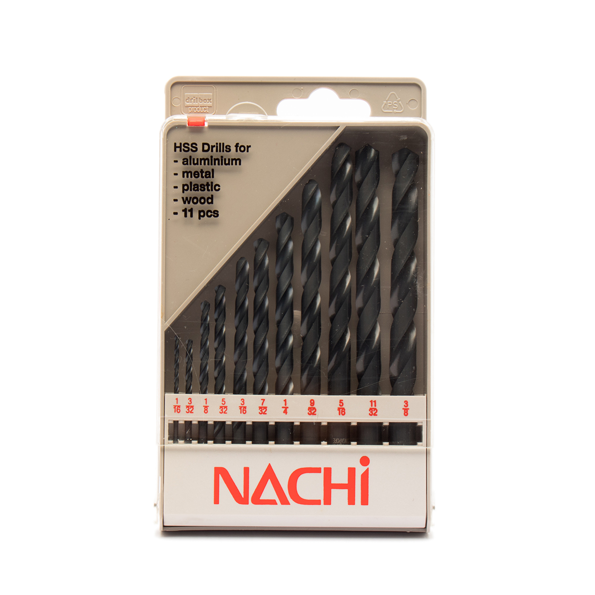 ชุดดอกสว่าน I-03(1/16"-3/8"_11 ดอก/ชุด) NACHI รุ่น NA0520_I03 ราคา ฿1,440