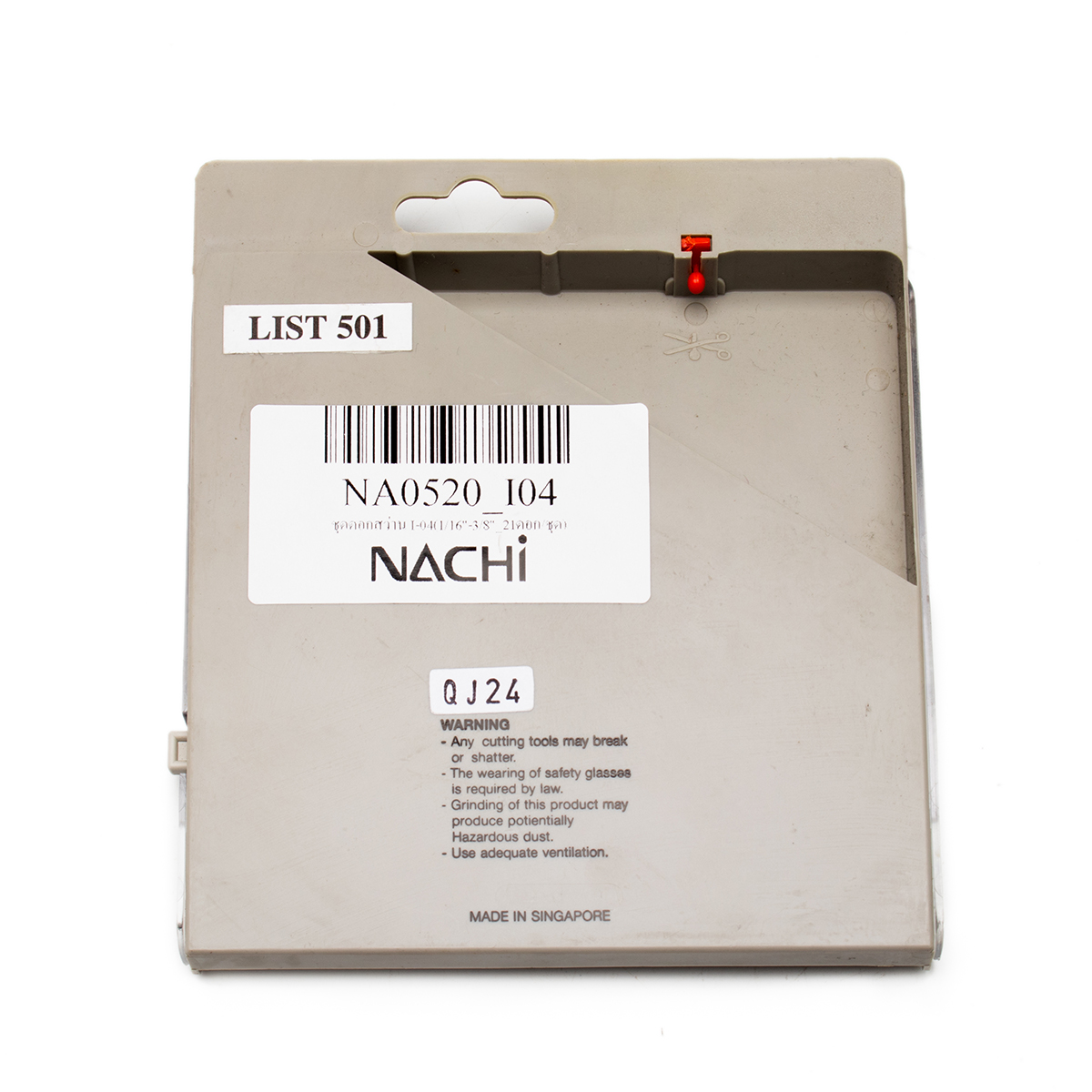 ชุดดอกสว่าน I-04(1/16"-3/8"_21 ดอก/ชุด) NACHI รุ่น NA0520_I04 รูปที่ 3