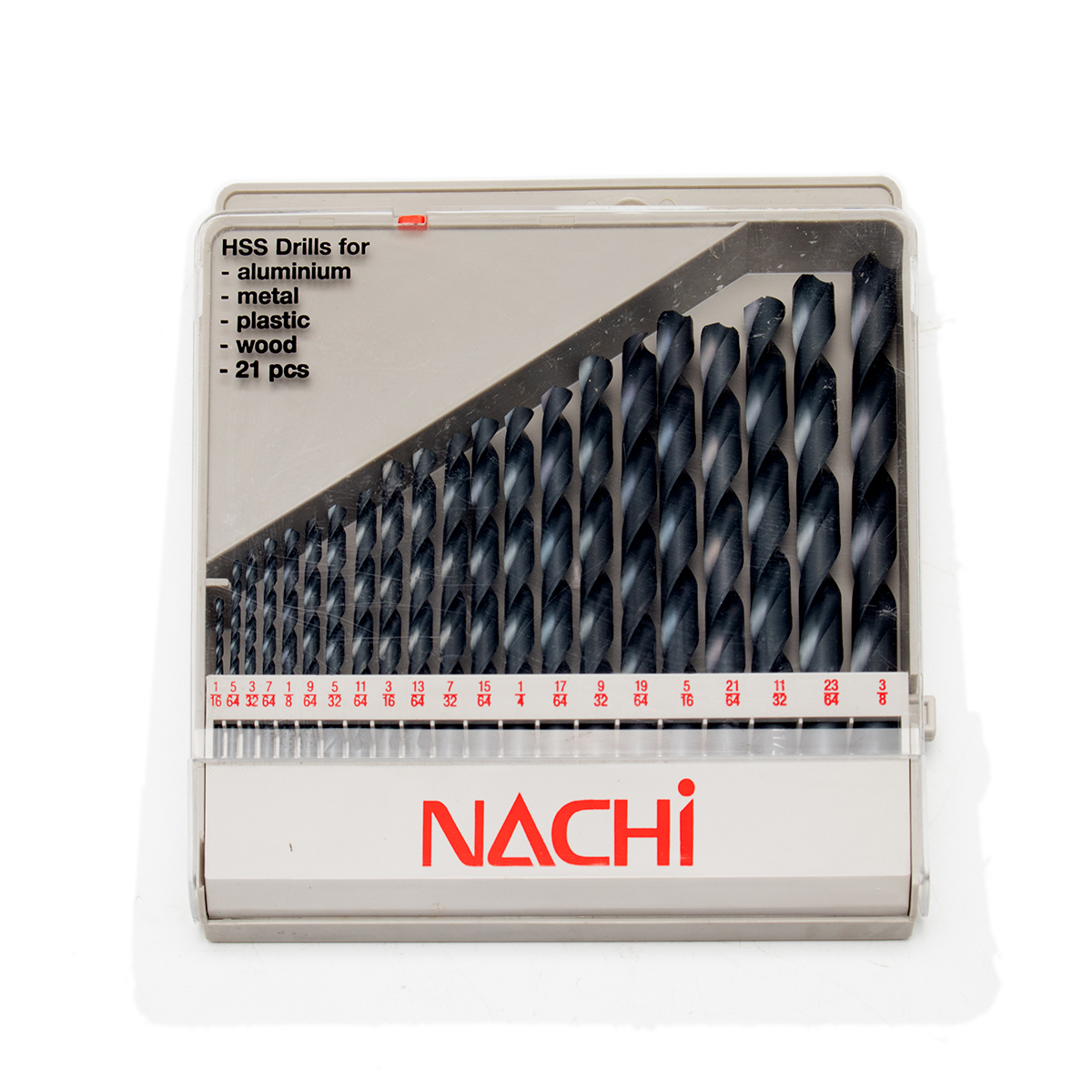 ชุดดอกสว่าน I-04(1/16"-3/8"_21 ดอก/ชุด) NACHI รุ่น NA0520_I04 ราคา ฿2,616