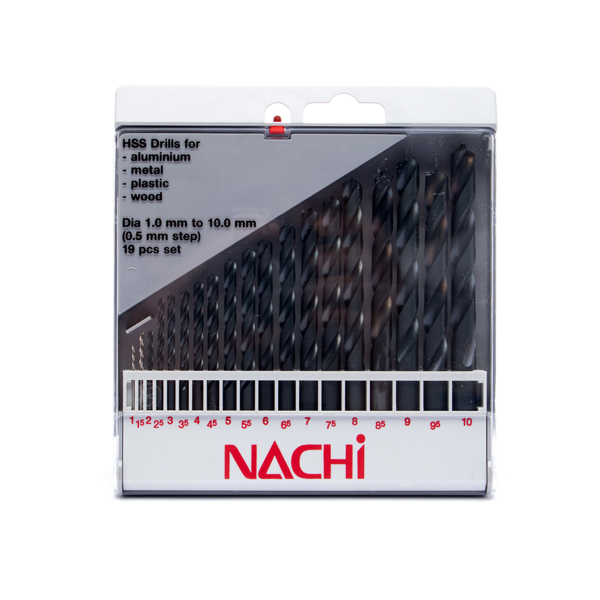 ชุดดอกสว่าน M-05(1.0-10.0 มม. 19 ดอก/ชุด) NACHI รุ่น NA0520_M05 ราคา ฿2,616