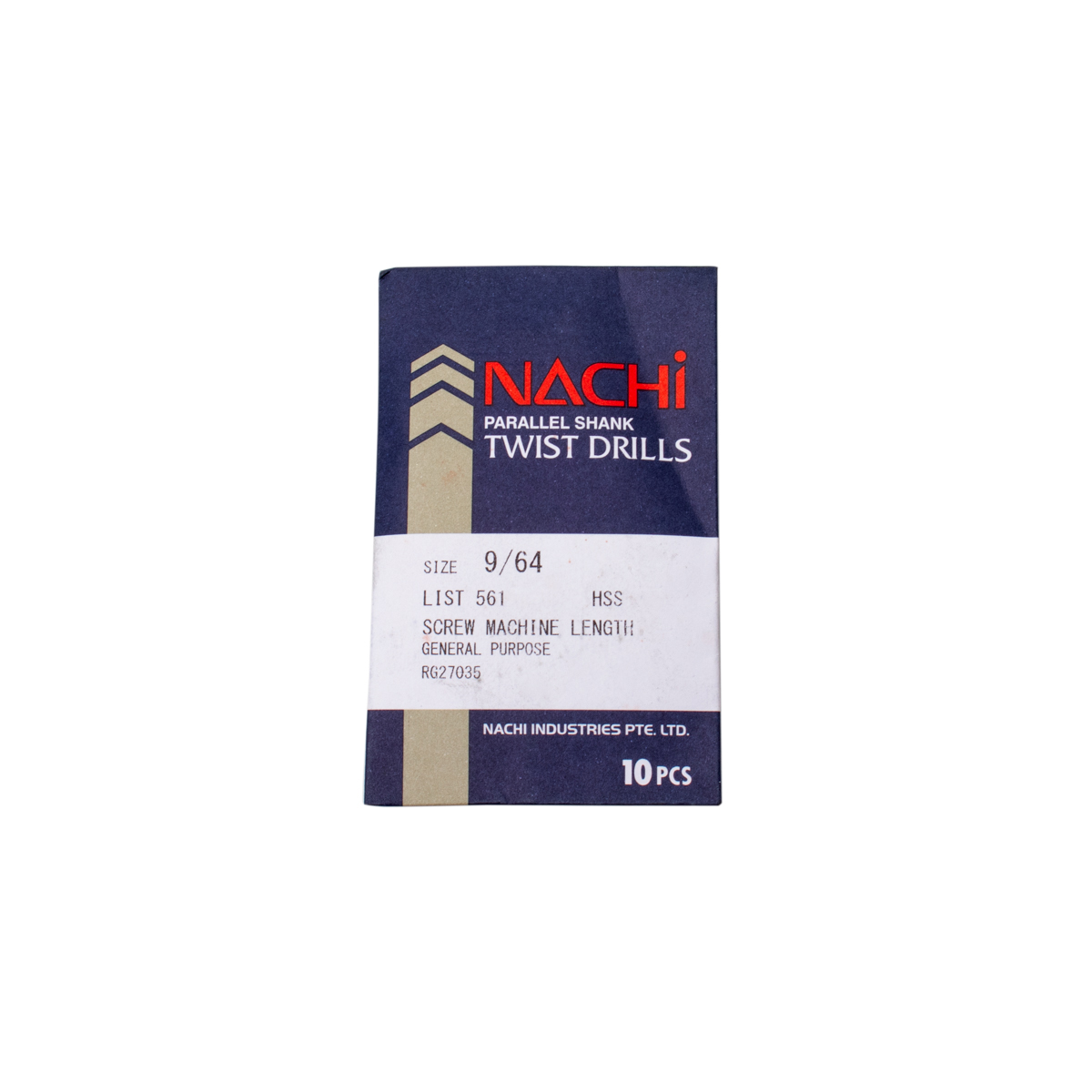 NACHI L561_1/4" Short Drill Bit for Sheet Steel Model NA0561_I0140 photo 4