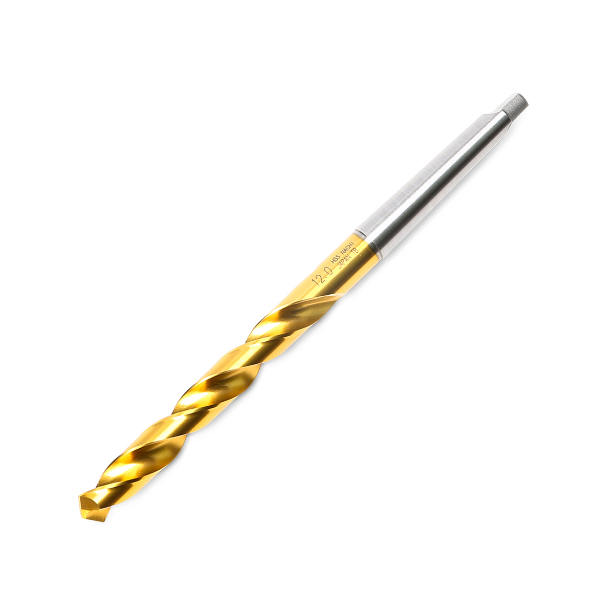 ดอกสว่านไฮสปีด ก้านเทเปอร์ (สีทอง) G TAPER SHANK DRILLS ขนาด 12.0 มม. L620P NACHI รุ่น NA0620P1200 ราคา ฿2,233