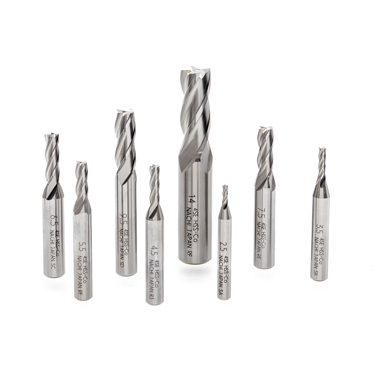 ดอกเอ็นมิลล์ NACHI L6210 ขนาด 5 มม. 4 ฟัน HSS โคบอลต์ ราคา ฿576