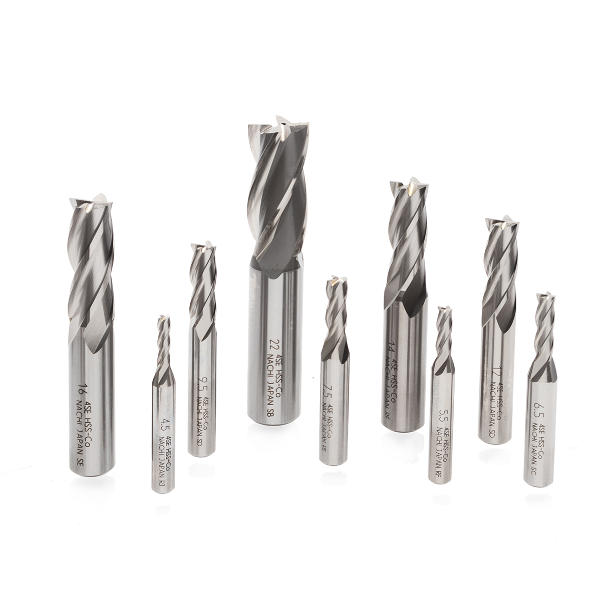 ดอกเอ็นมิลล์ NACHI L6210 ขนาด 25 มม. 4 ฟัน HSS โคบอลต์ ราคา ฿2,700