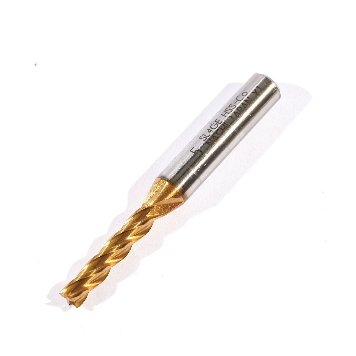 เอ็นมิลล์ 4 เขี้ยวเคลือบ TIN ขนาด 5.0 มม. L6212P NACHI รุ่น NA6212P0500 ราคา ฿805.2
