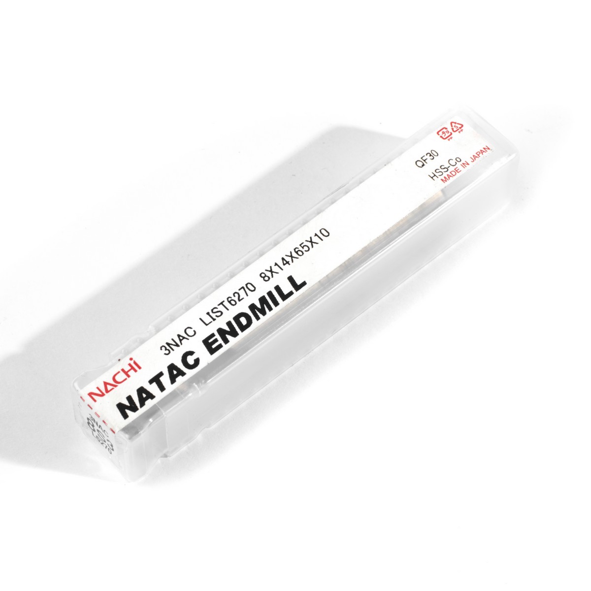 ดอกเอ็นมิลล์ NATAC 3 ฟัน . ขนาด 8.0 มม. L6270 NACHI รุ่น NA6270_0800 รูปที่ 5