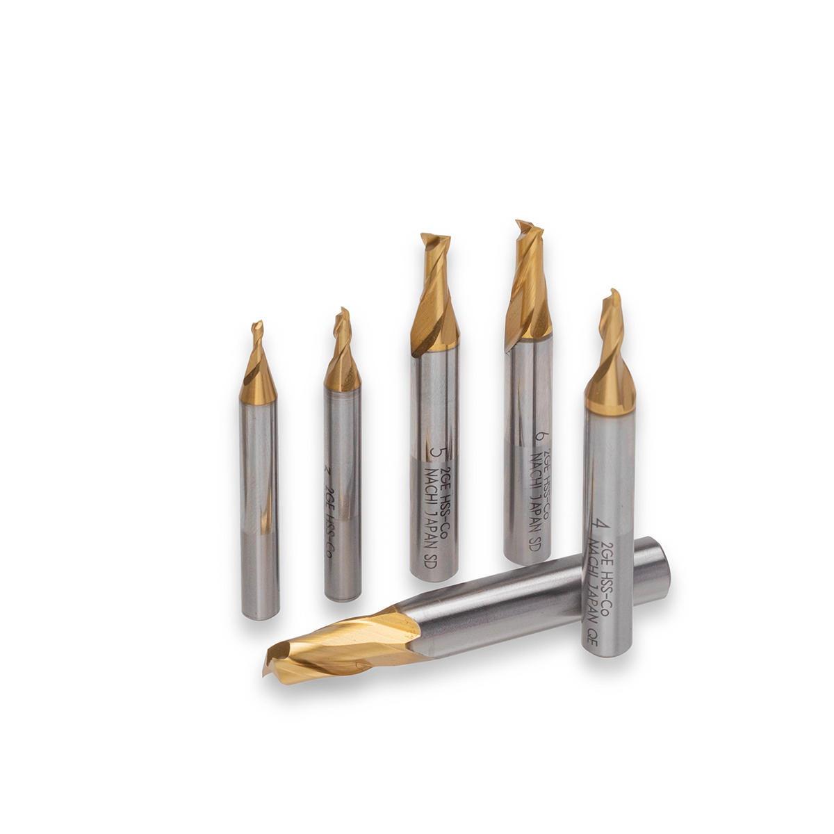 ดอกเอนมิลล์สีทอง ขนาด 5.0 มม. L6272P NACHI รุ่น NA6272P0500 ราคา ฿748.8