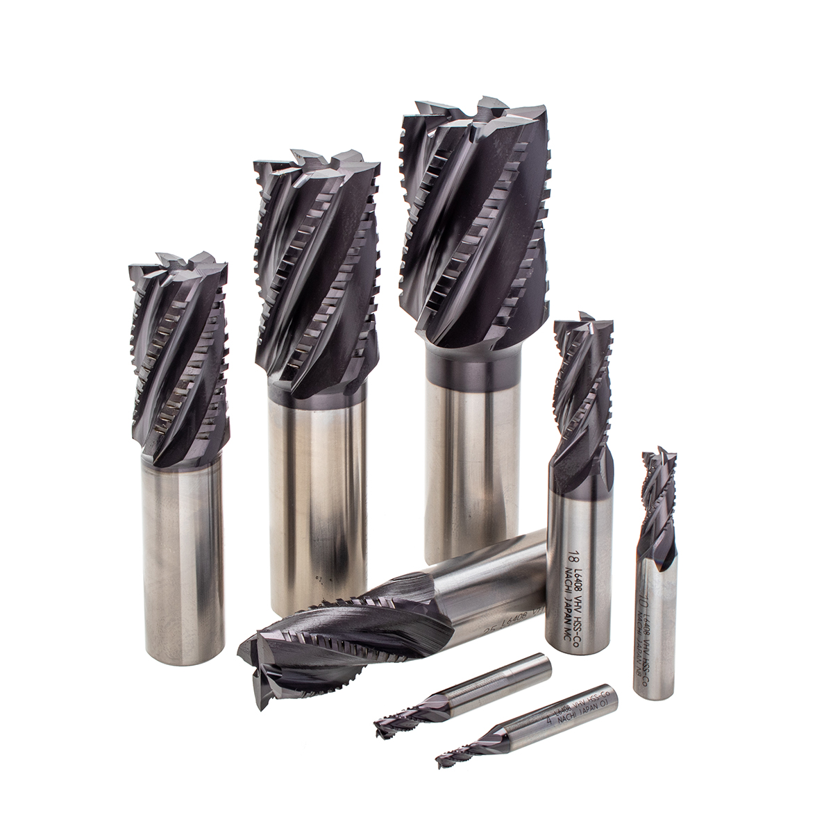 ดอกวิคตอรี่มิลล์เคลือบTiAlN กัดหนัก L6408_22.0X110X20S4 VICTORY MILLS HEAVY NACHI รุ่น NA6408_2200 ราคา ฿3,696